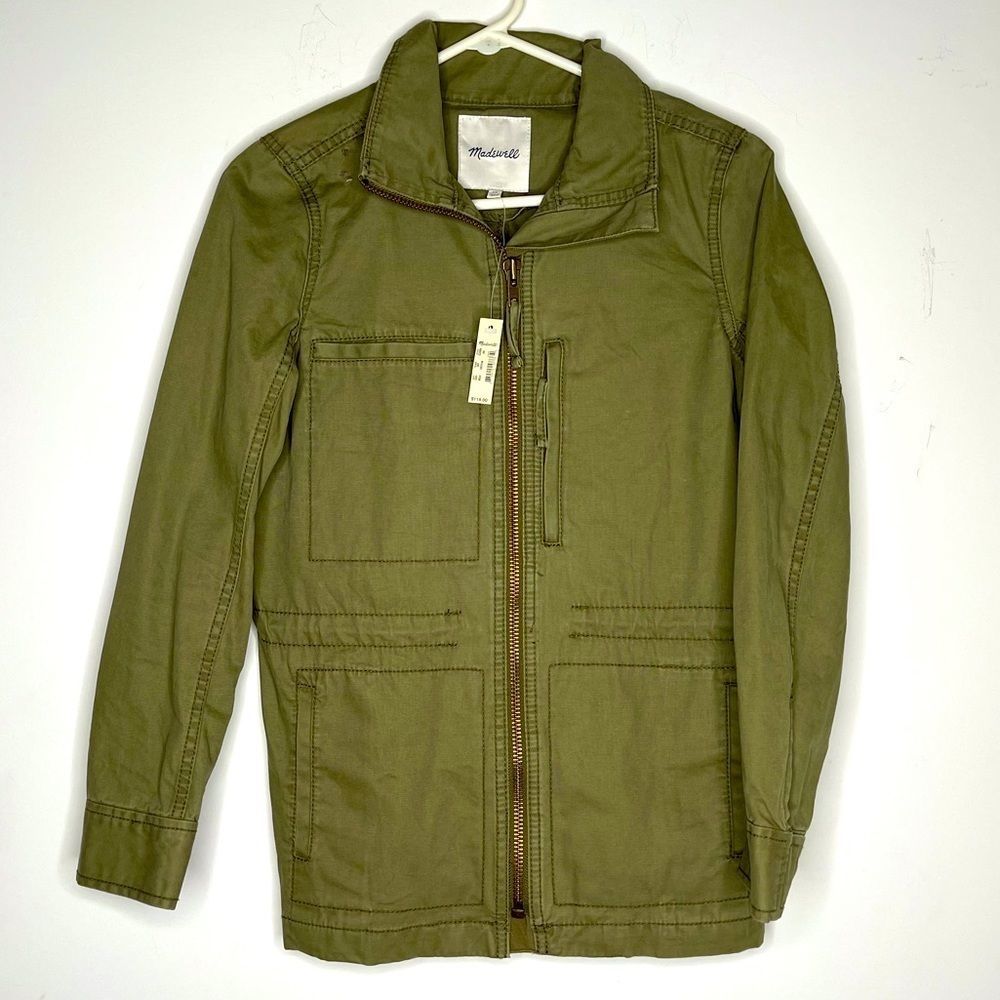 Madewell Military style jacket size; extra small